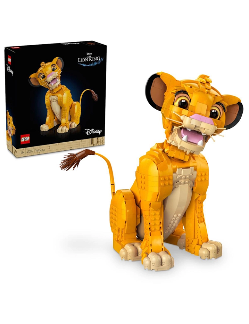 Lego - LEGO DISNEY CLASSIC PEQUENO SIMBA 43247