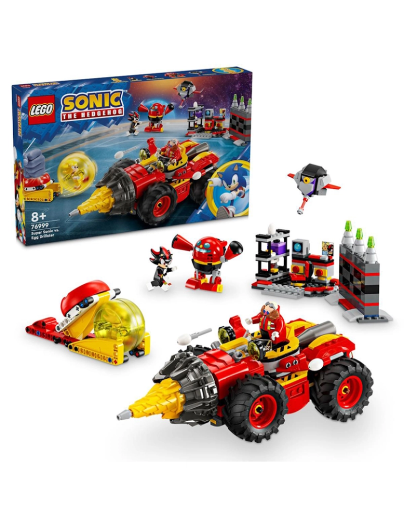 Lego - LEGO SONIC SUPER SONIC VS. EGG DRILLSTER 76999