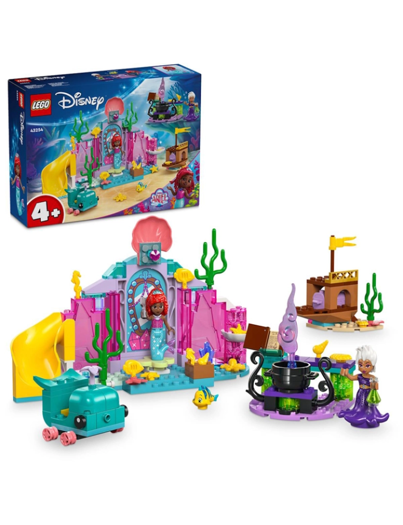 Lego - LEGO PRINCESS GRUTA DE CRISTAL ARIEL 43254