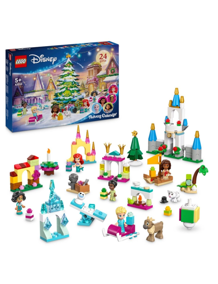 Lego - LEGO PRINCESS CALENDARIO DE ADVENTO 2024 43253