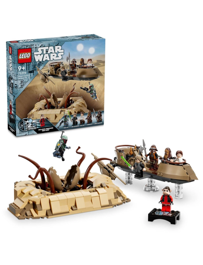 Lego - LEGO STAR WARS DESERT SKIFF E BURACO SARLACC 75396