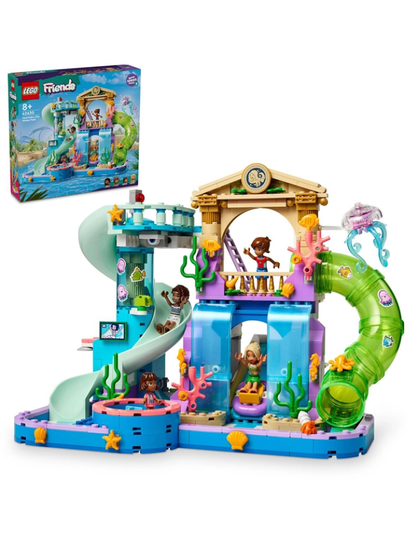 Lego - LEGO FRIENDS PARQUE AQUÁTICO HEARTLAKE CITY 42630