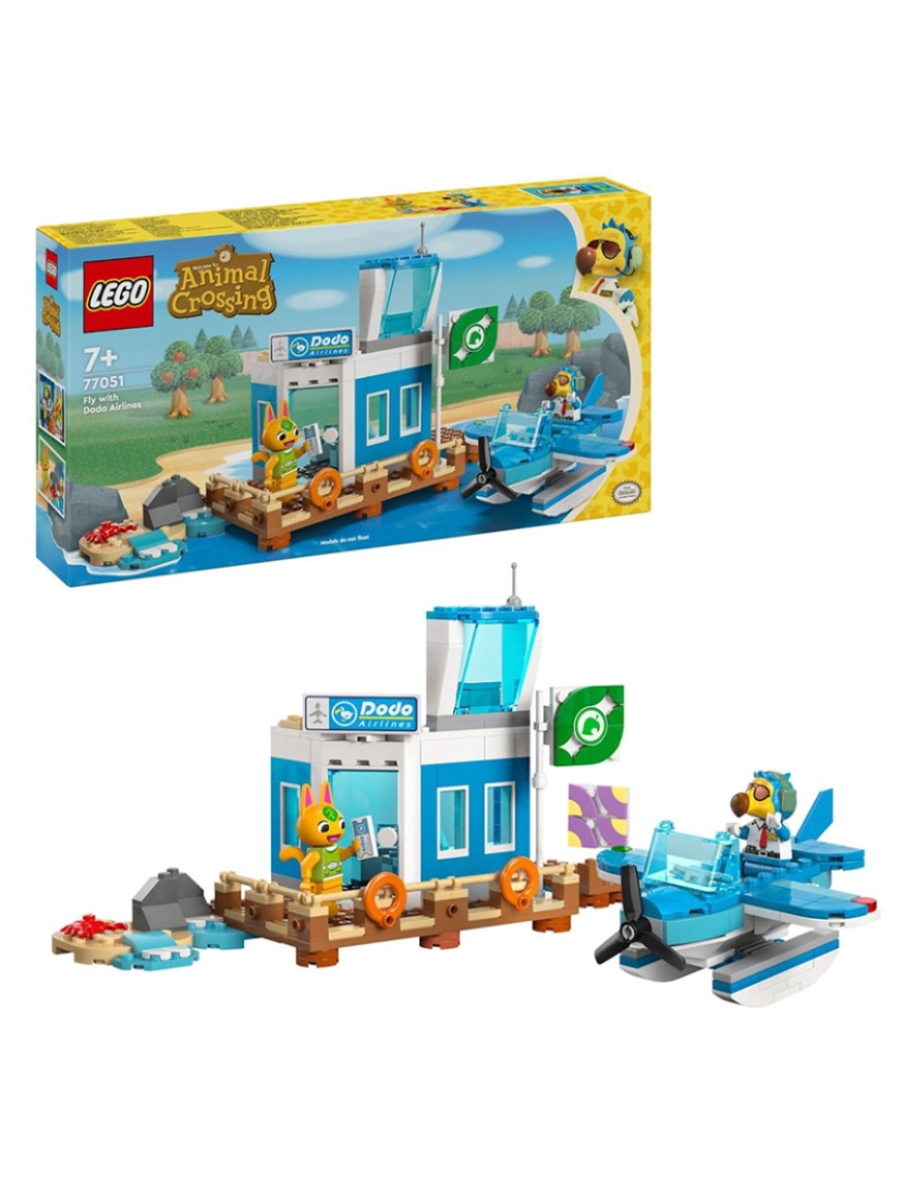 Lego - LEGO ANIMAL CROSSING VOE COM DODO AIRLINES 77051