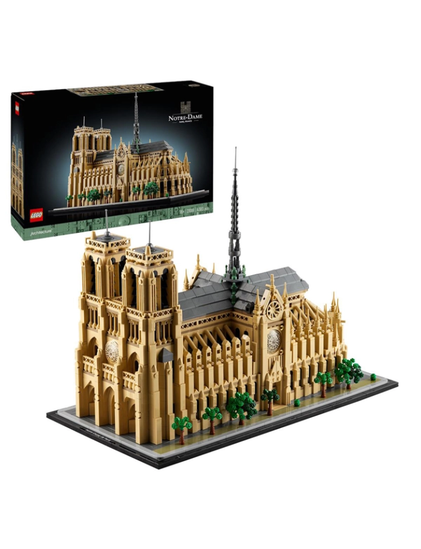 Lego - LEGO ARCHITECTURE NOTRE DAME DE PARIS 21061