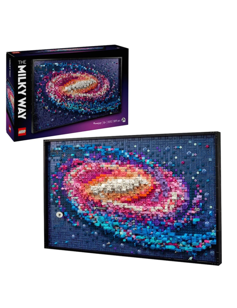 Lego - LEGO ART A GALAXIA DA VIA LACTEA 31212