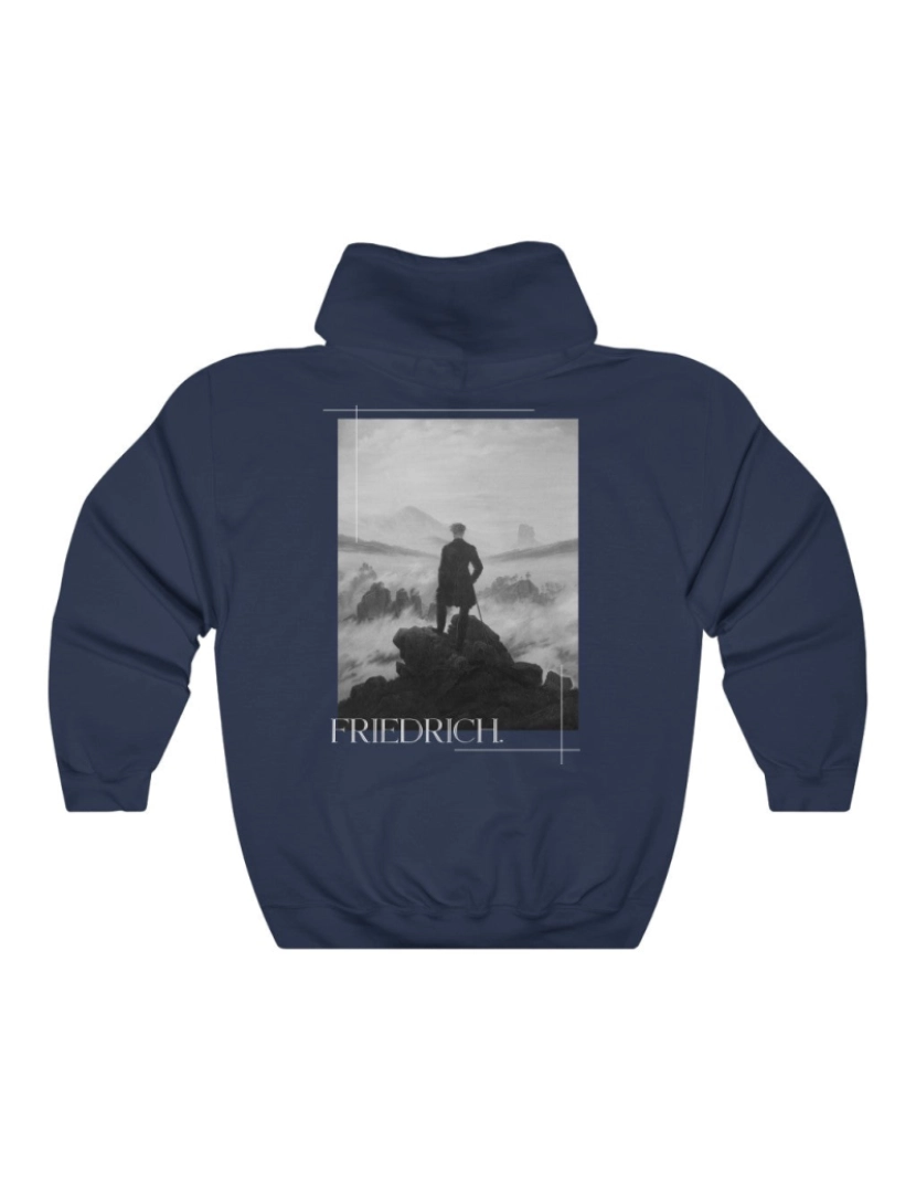 imagem de Friedrich Hoodie - B&W Special Edition CrewneckMoletom com capuz-S1