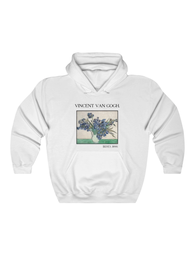 imagem de Moletom com capuz Irises - Vincent van Gogh CrewneckMoletom com capuz-S1