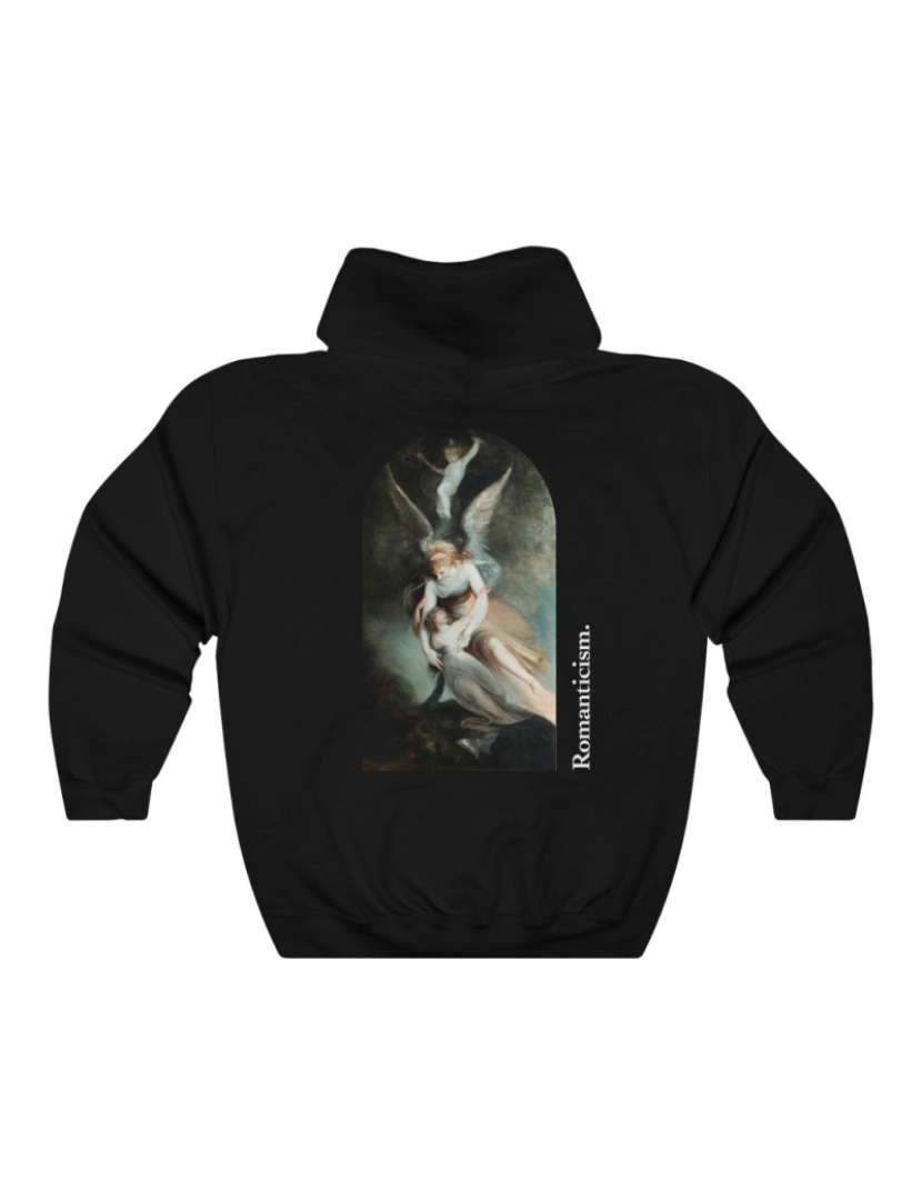 Rockinstone - Moletom com capuz Henry Fuseli – Movimento do Romantismo CrewneckMoletom com capuz-S