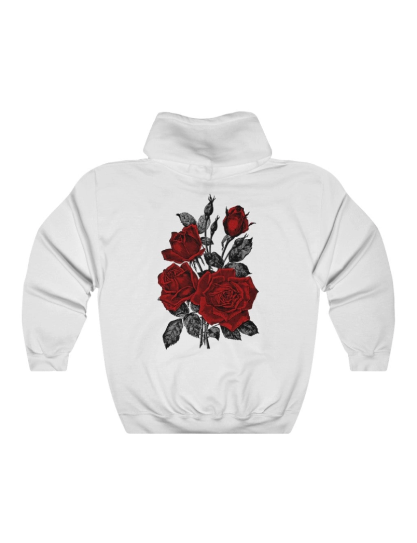 imagem de Roses Hoodie CrewneckMoletom com capuz-S1