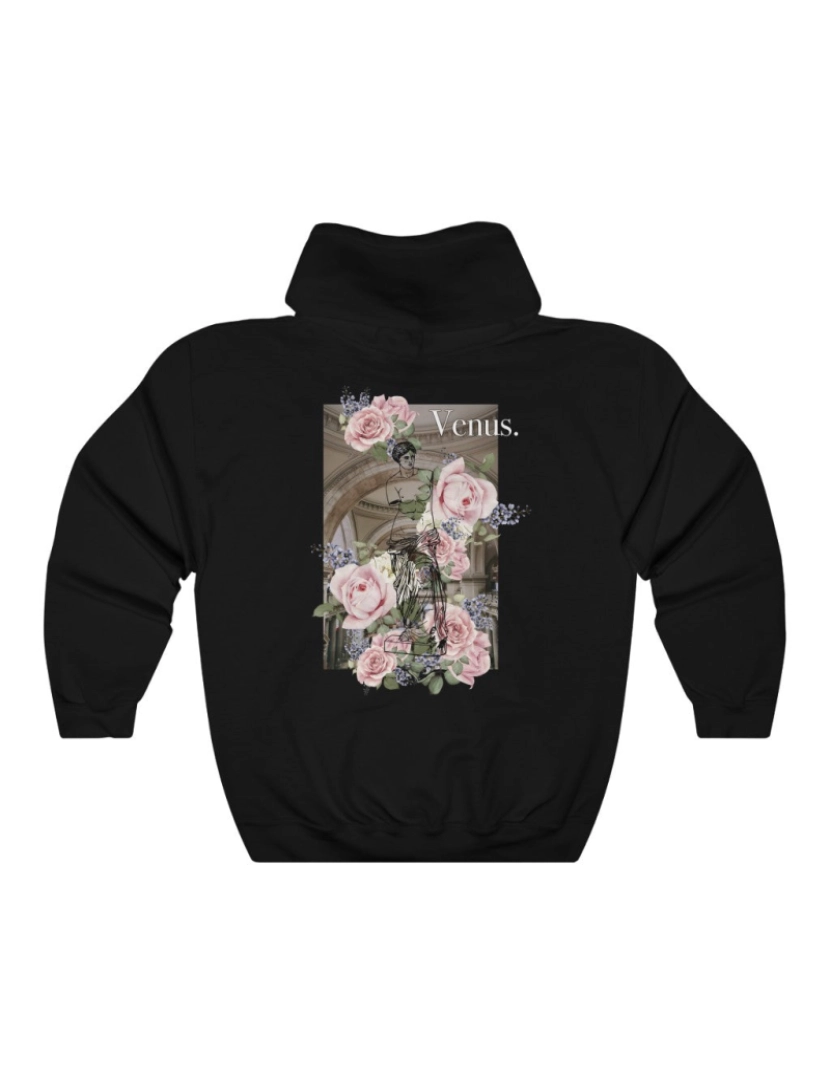 Rockinstone - Moletom com capuz Botticelli - Venus & Flowers CrewneckMoletom com capuz-S