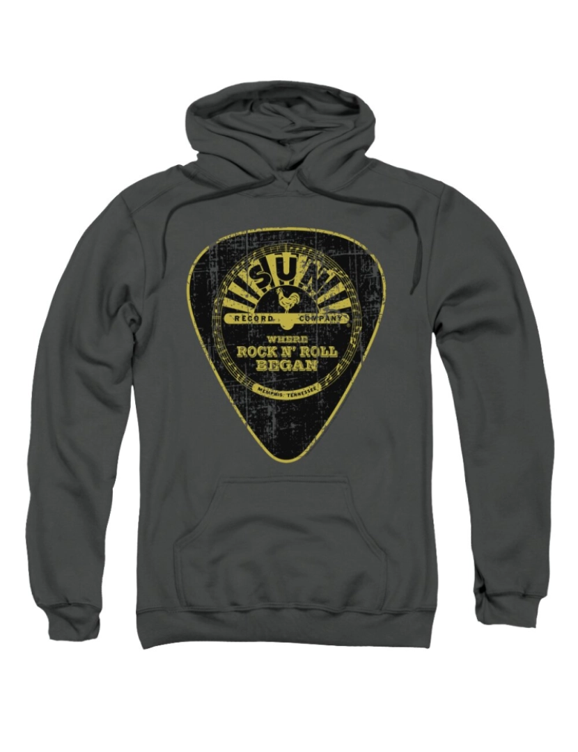 imagem de Sun Guitar Pick Moletom CrewneckHoodie-S1