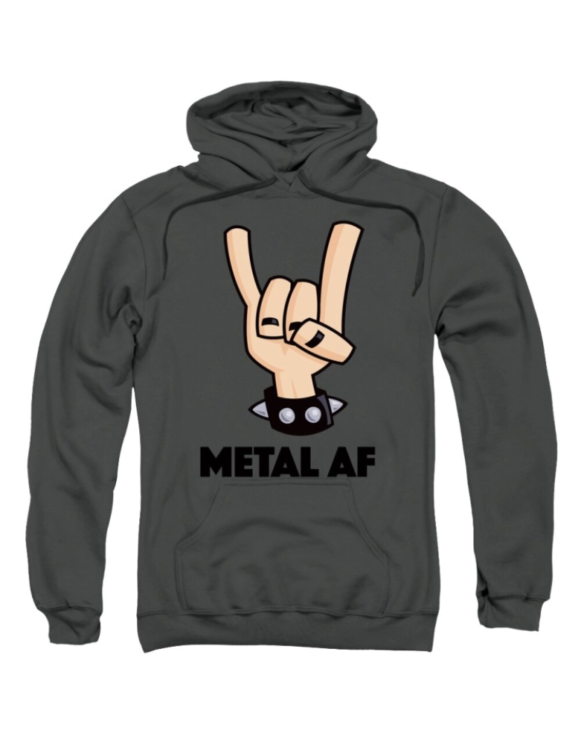 imagem de Moletom Metal AF Devil Horns CrewneckHoodie-S1