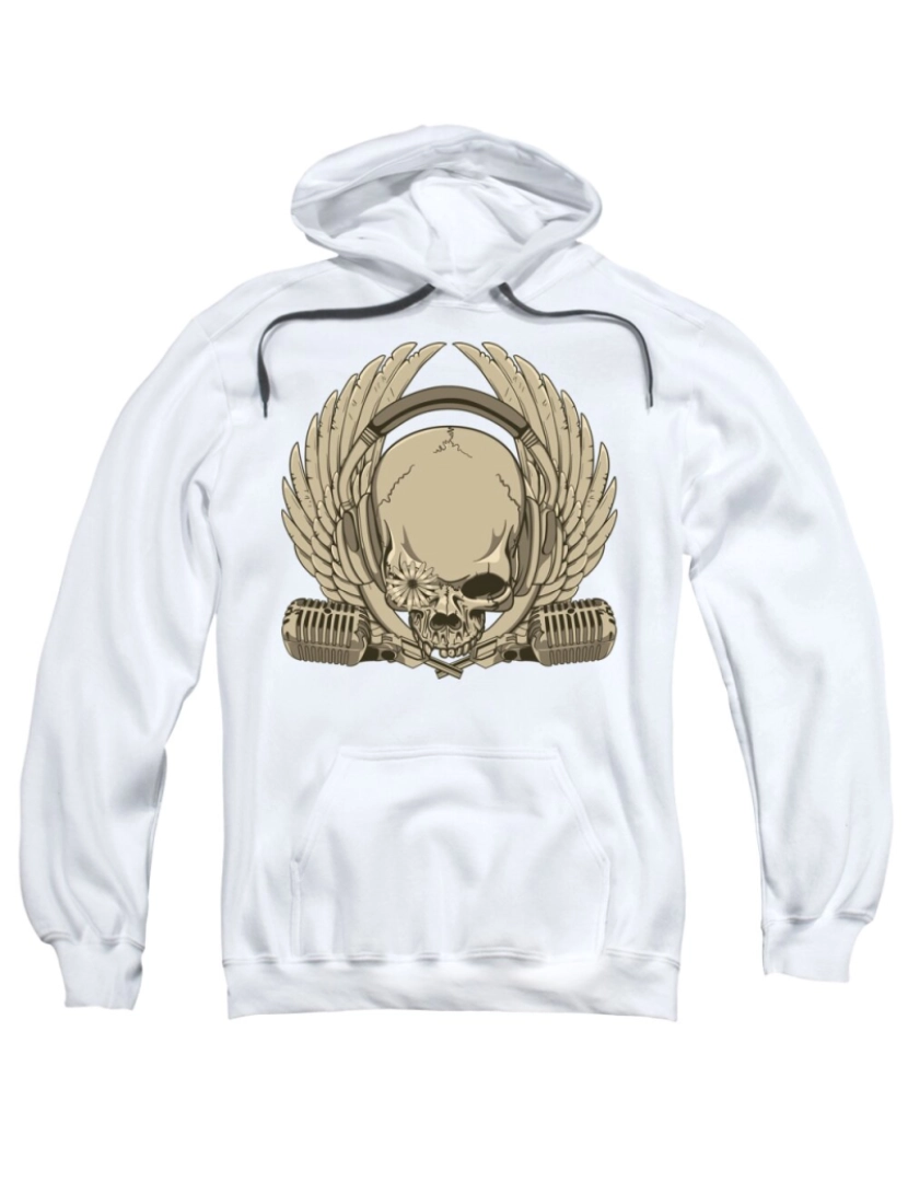 imagem de Moletom com caveira de metal pesado CrewneckHoodie-S1