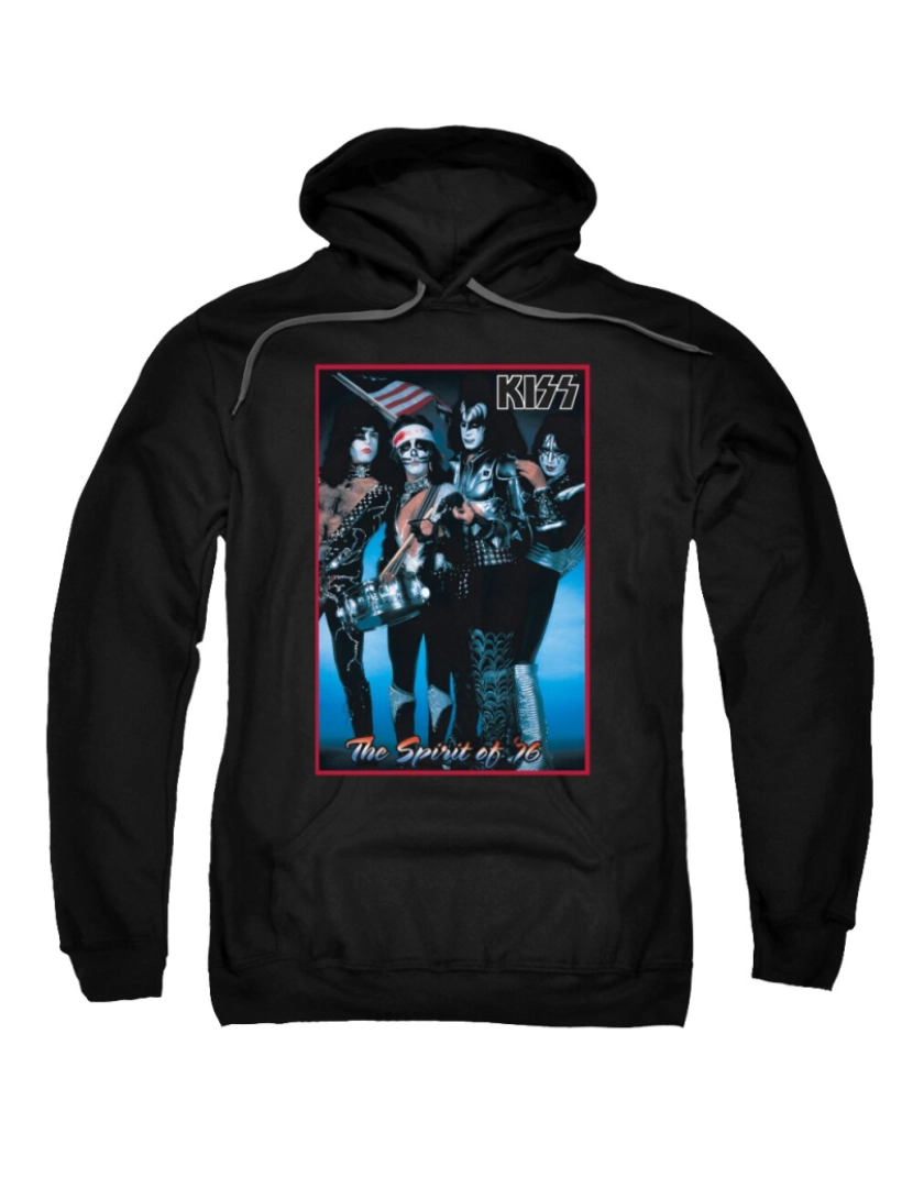 Rockinstone - Kiss Spirit Of 76 Moletom CrewneckHoodie-S