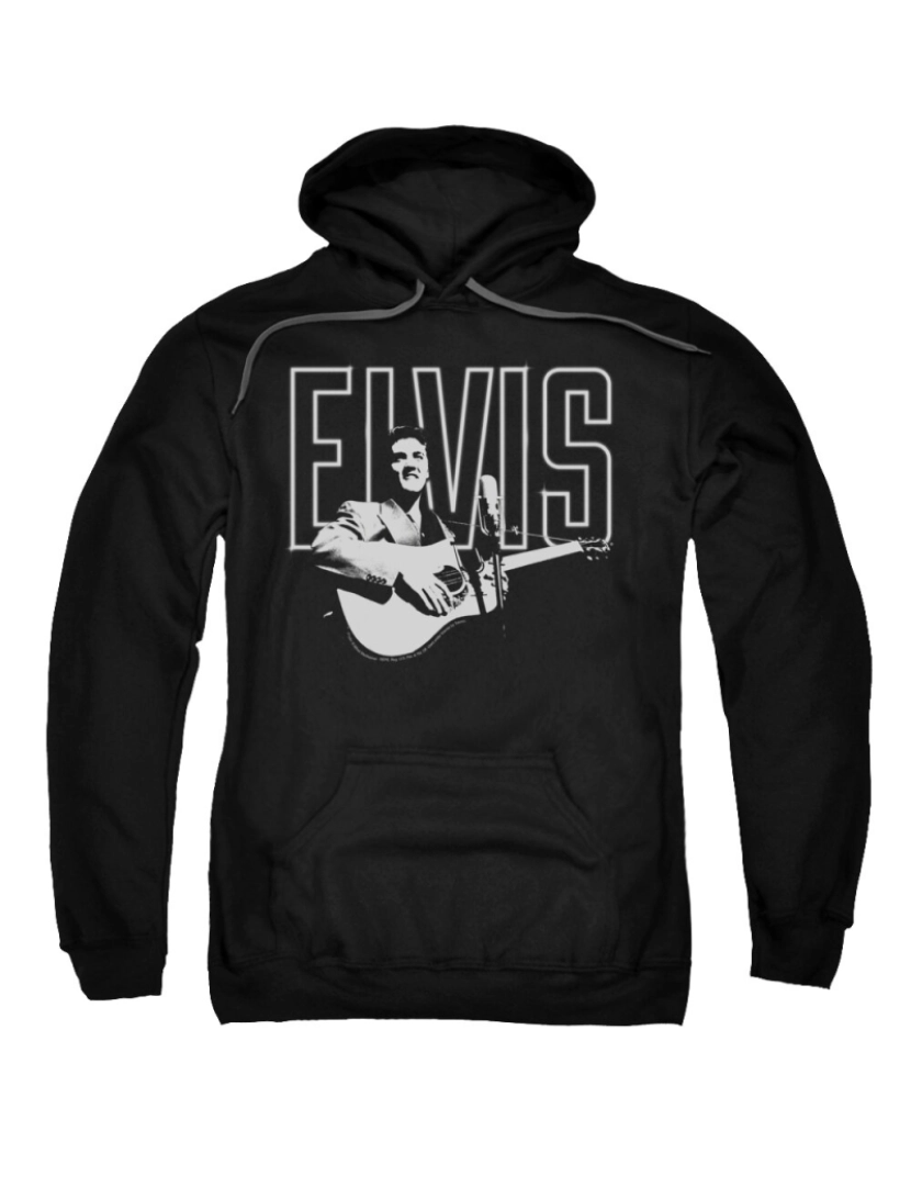 imagem de Moletom Elvis White Glow CrewneckHoodie-S1