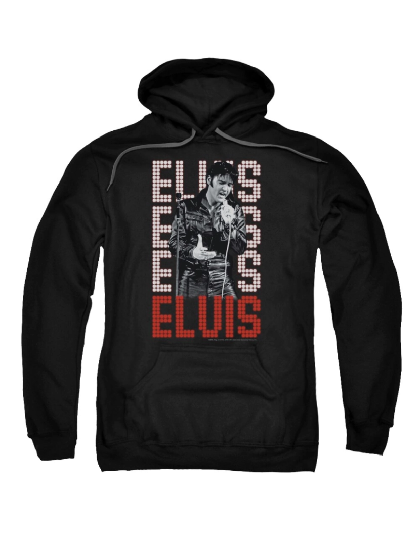 Rockinstone - Elvis 1968 #1 Moletom CrewneckHoodie-S