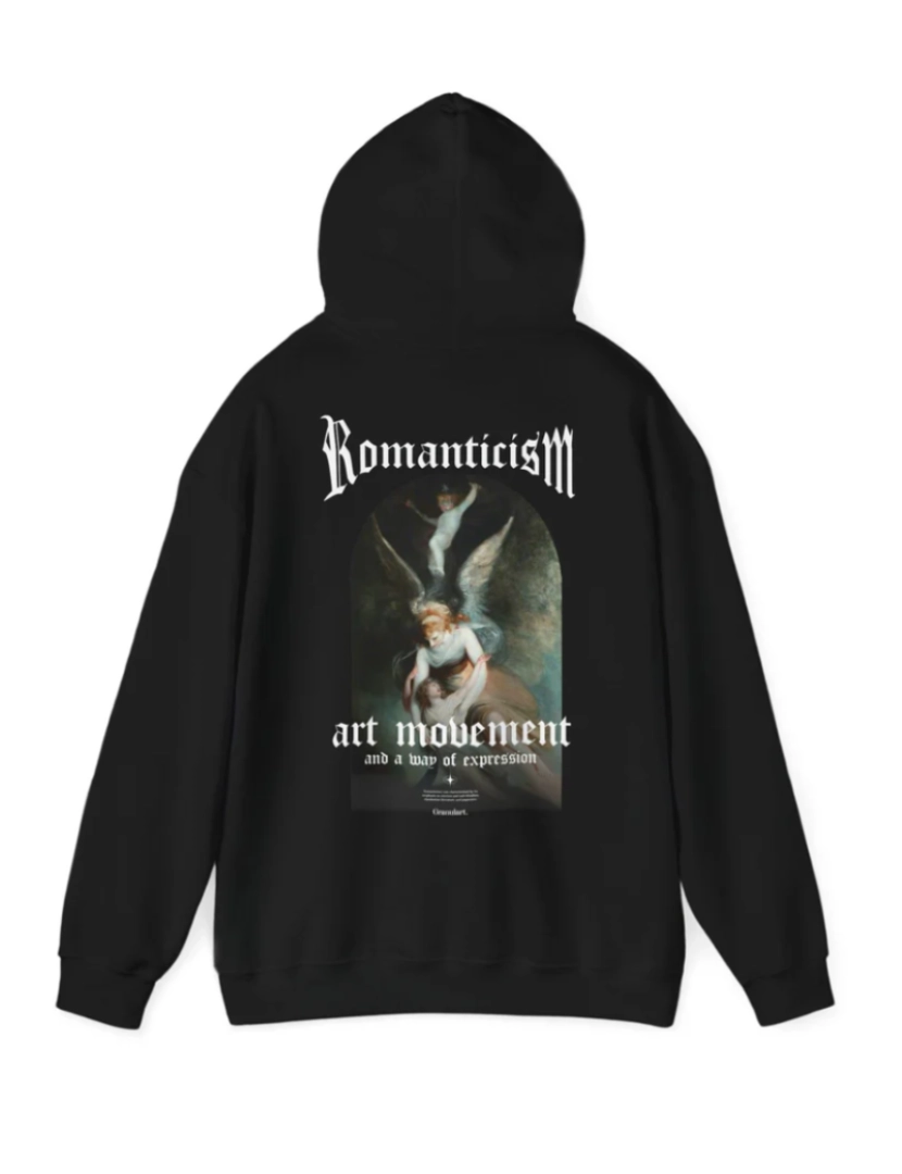 Rockinstone - Moletom com capuz Henry Fuseli - Moletom com capuz Romanticism Crewneck-S