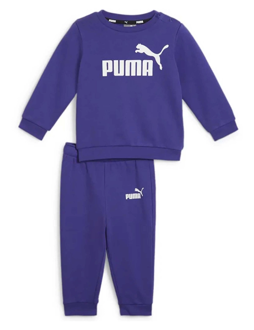 Puma - Puma Minicats Ess Crew Jogger Treino Fl