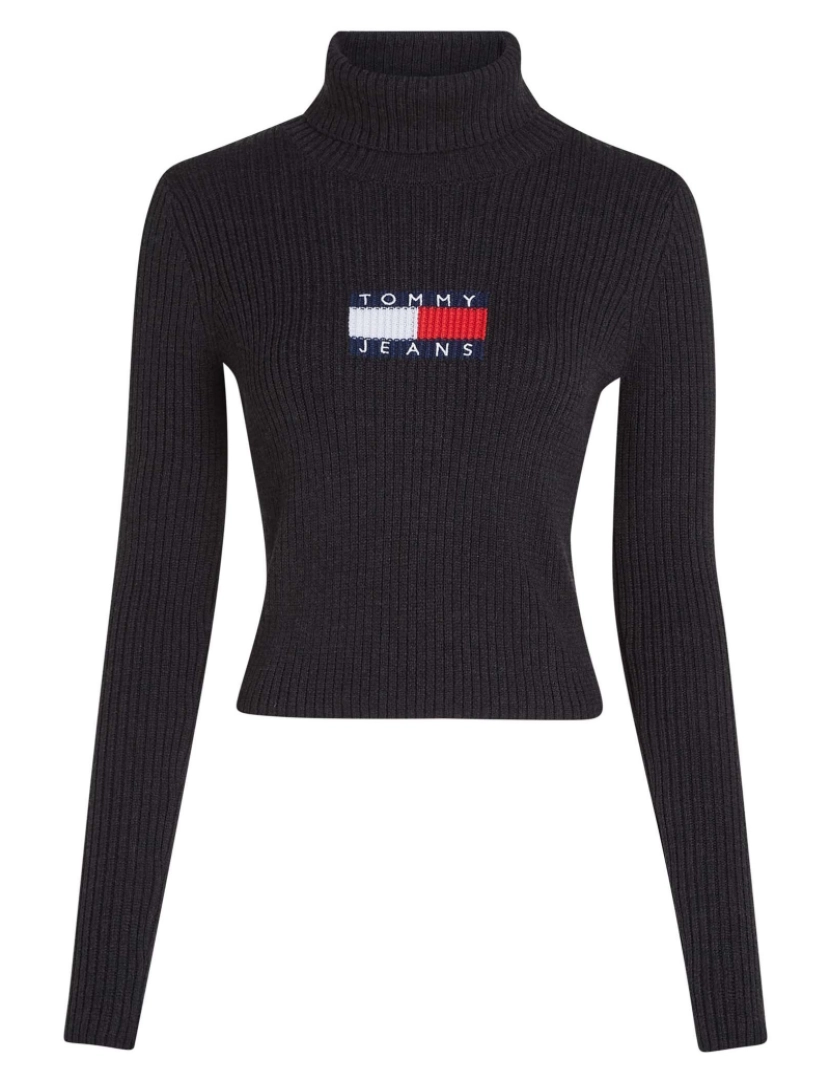 Tommy Jeans - Tommy Jeans Sweater Tjw Melange Trtlnck