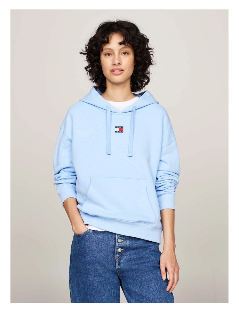 imagem de Moletom Tommy Jeans Tjw Bxy Emblema Hoodie2