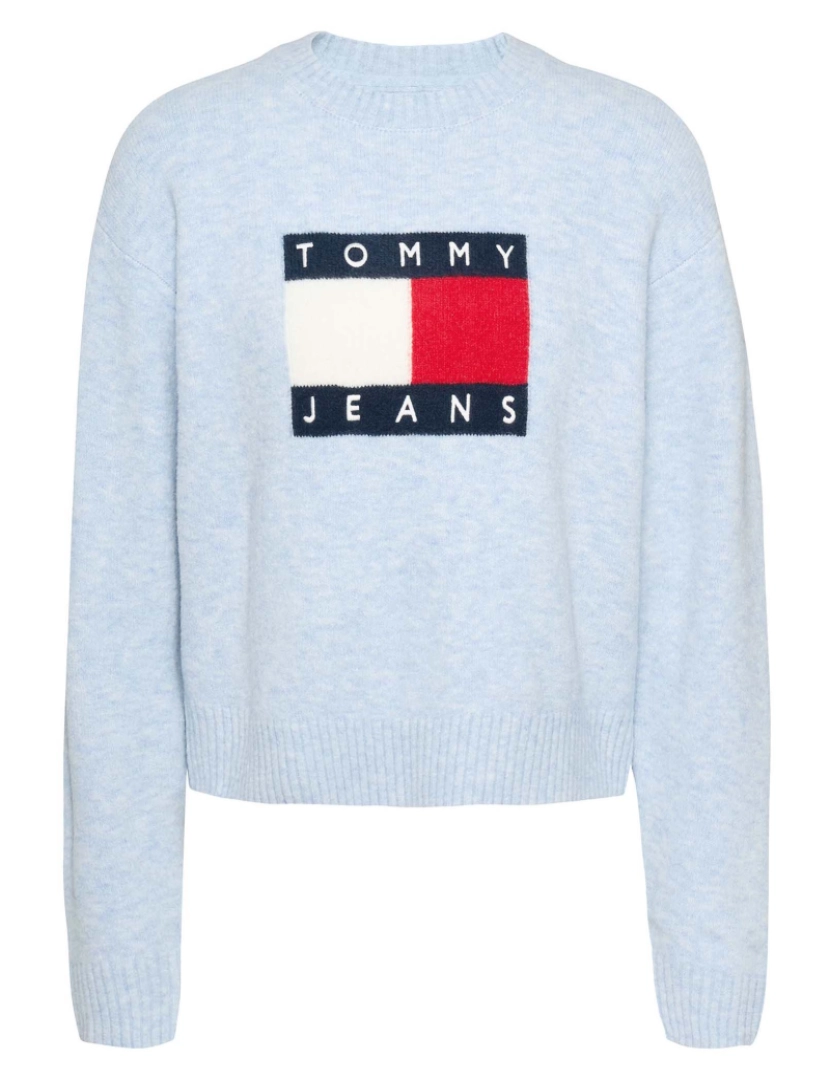 Tommy Jeans - Tommy Jeans Sweater Tjw Melange Flag Swe