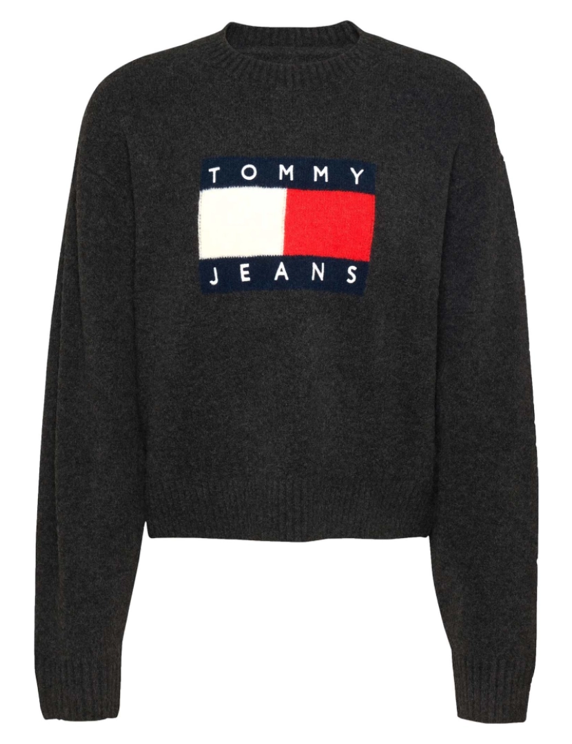 Tommy Jeans - Tommy Jeans Sweater Tjw Melange Flag Swe