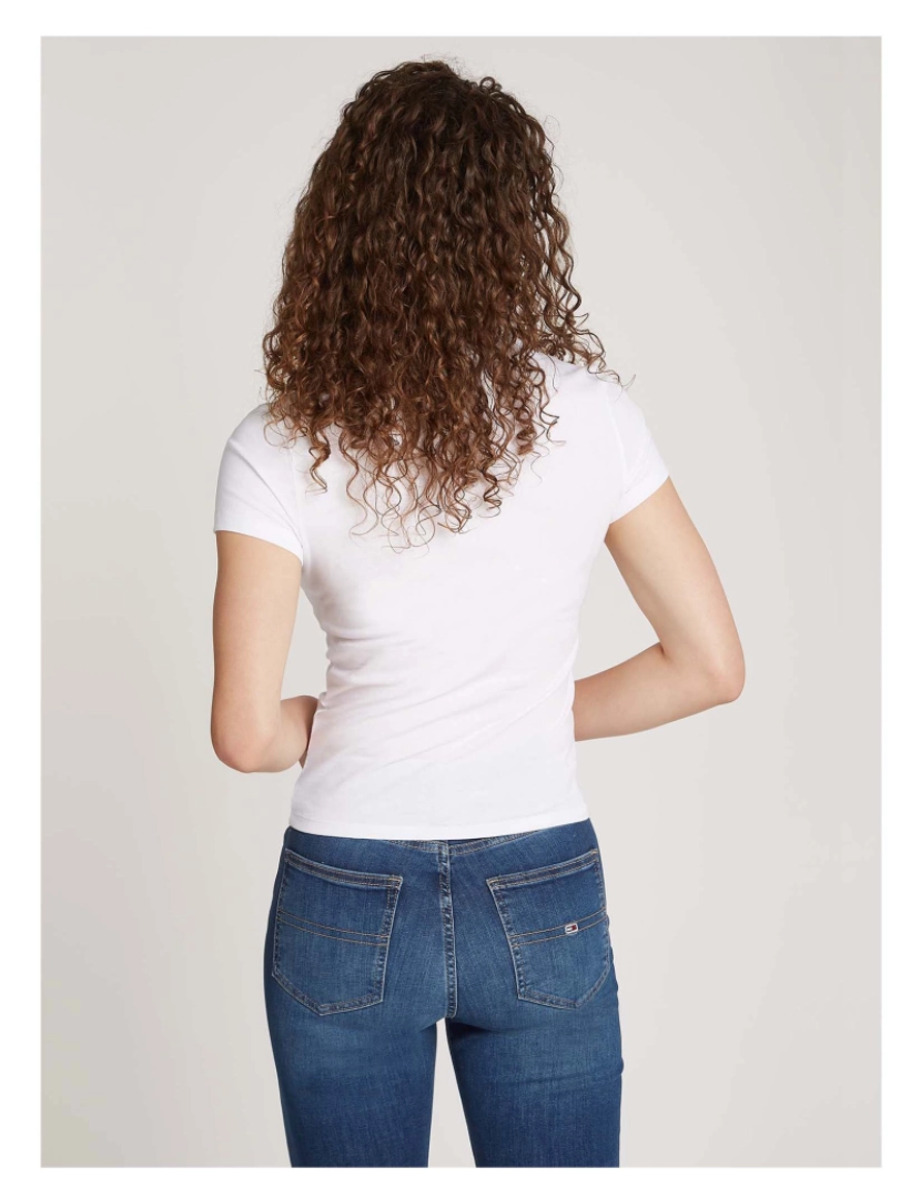 imagem de T-Shirt Tommy Jeans Tjw Slim Linear Tee4