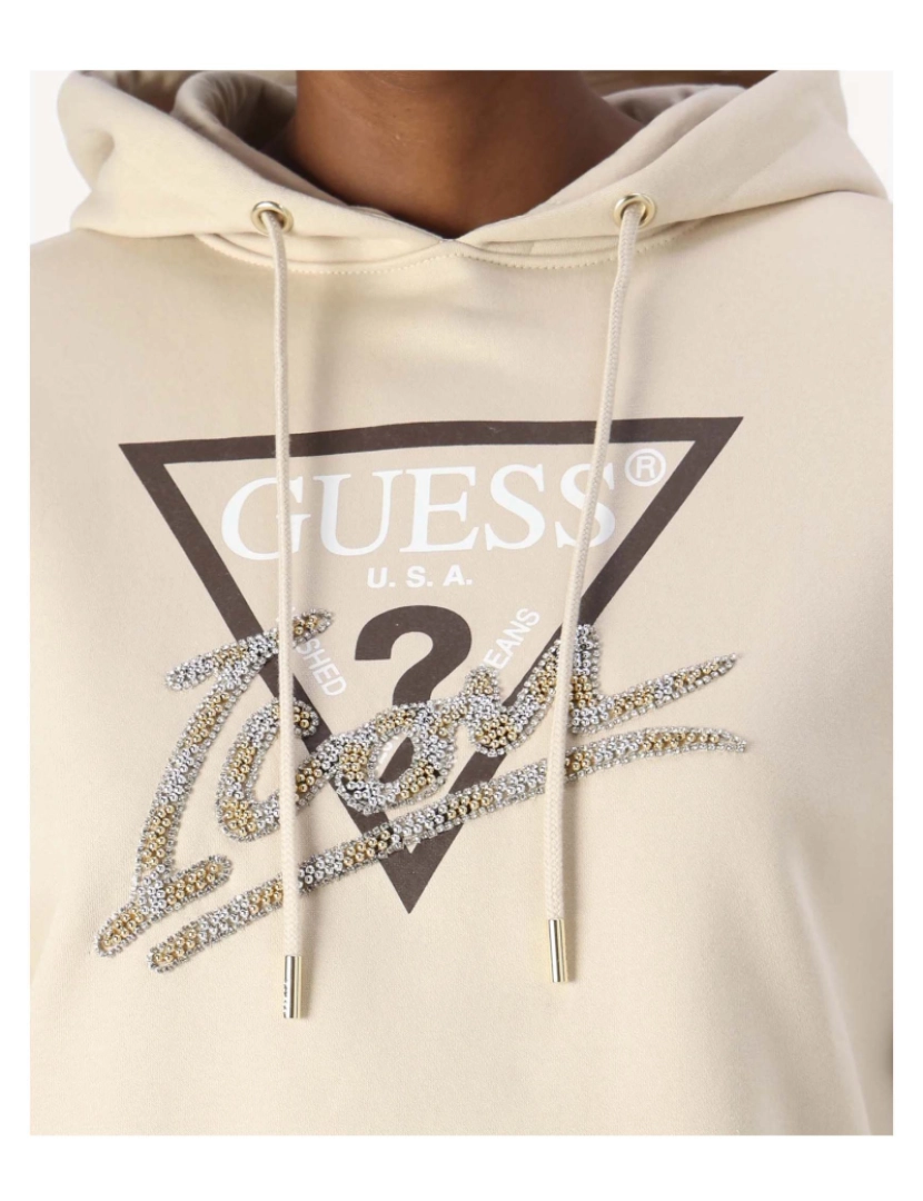 imagem de Sweatshirt Ícone Com Capuz Guess2