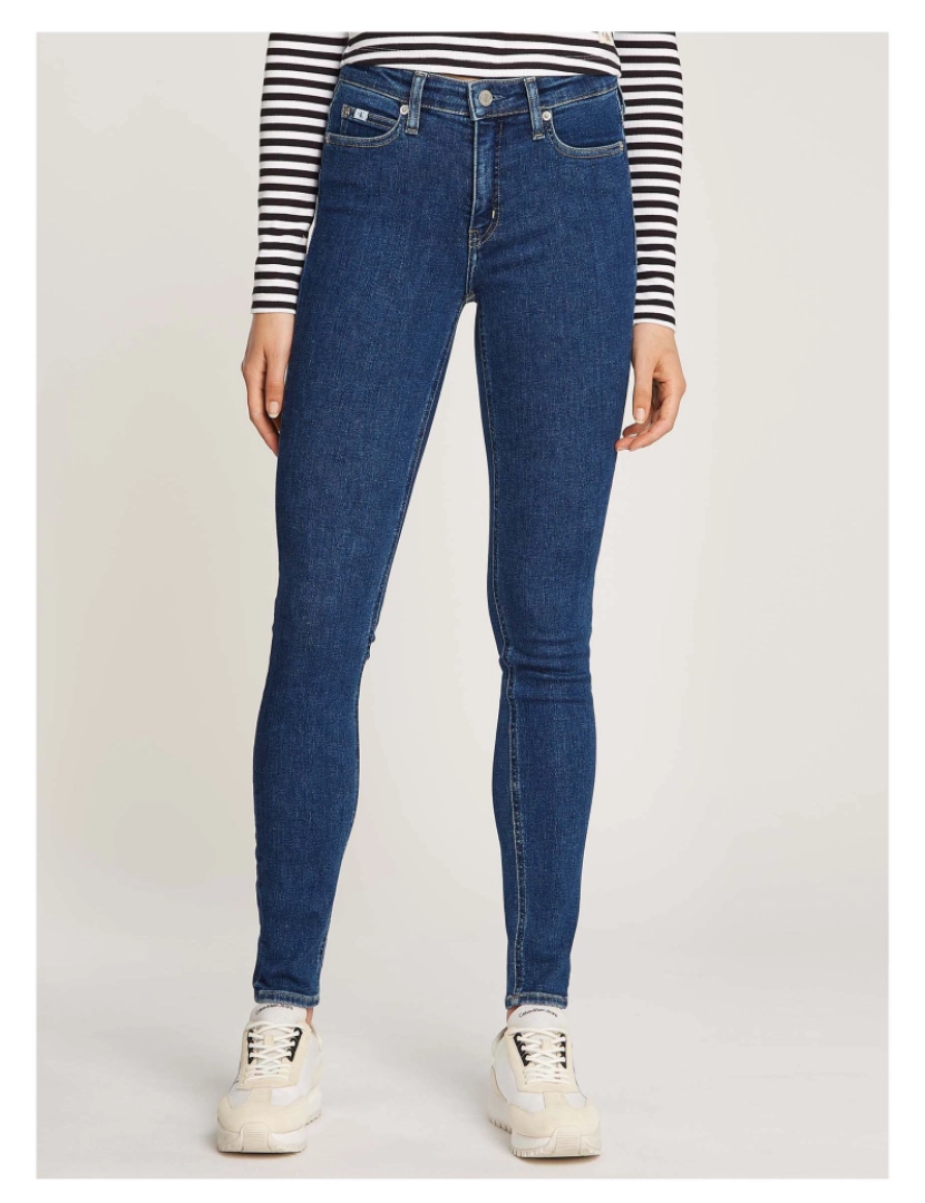 imagem de Jeans Ck Rise Média Jeans Skinny3