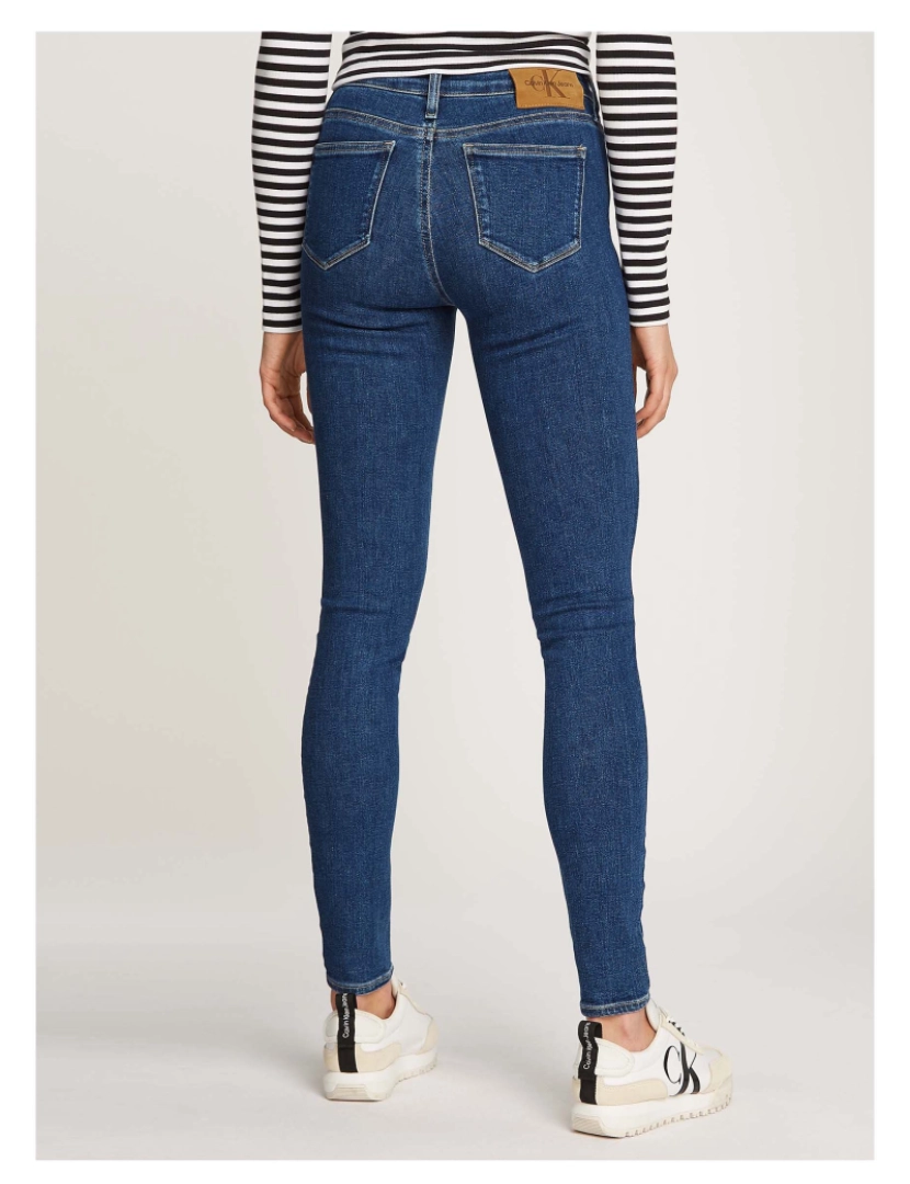 imagem de Jeans Ck Rise Média Jeans Skinny4