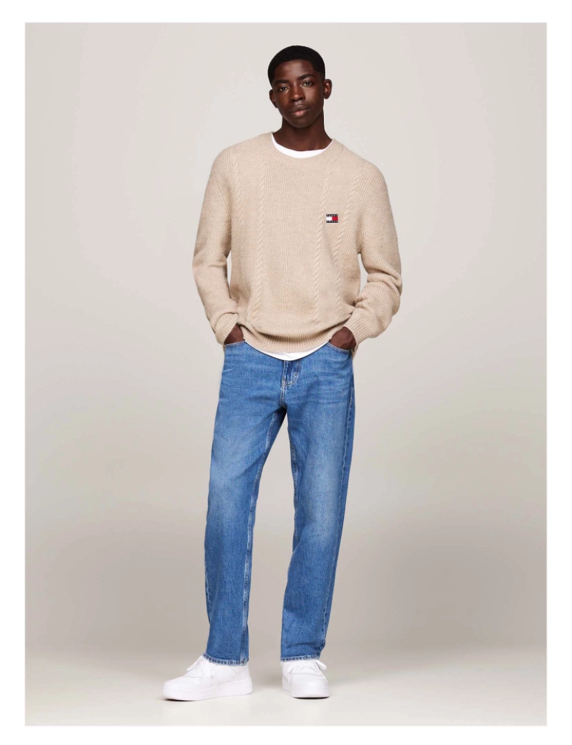 imagem de Suéter Tommy Jeans Tjm Slim Cable Knit5