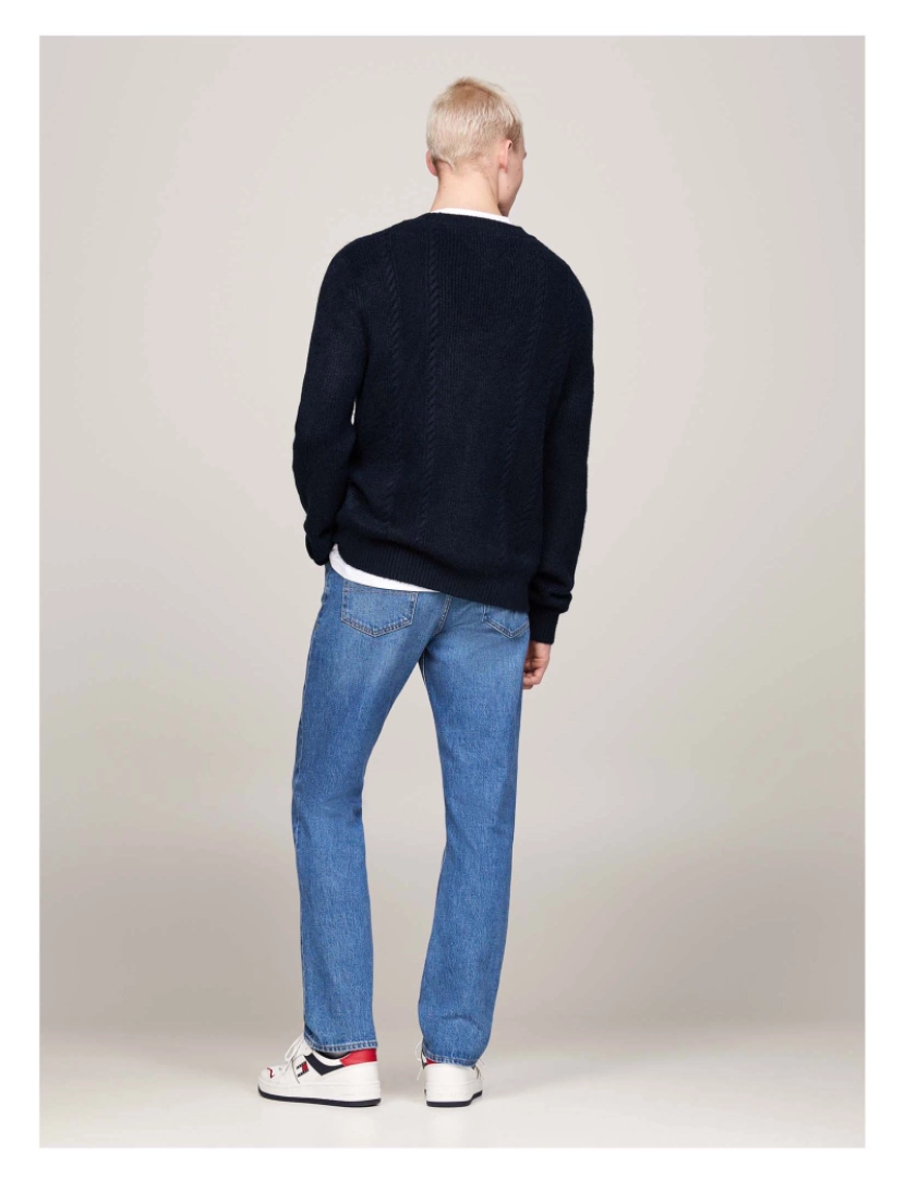 imagem de Suéter Tommy Jeans Tjm Slim Cable Knit3