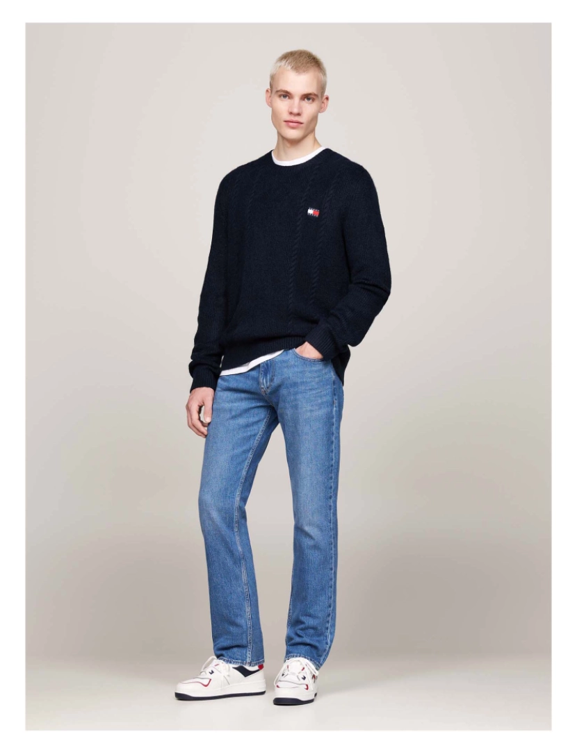 imagem de Suéter Tommy Jeans Tjm Slim Cable Knit5