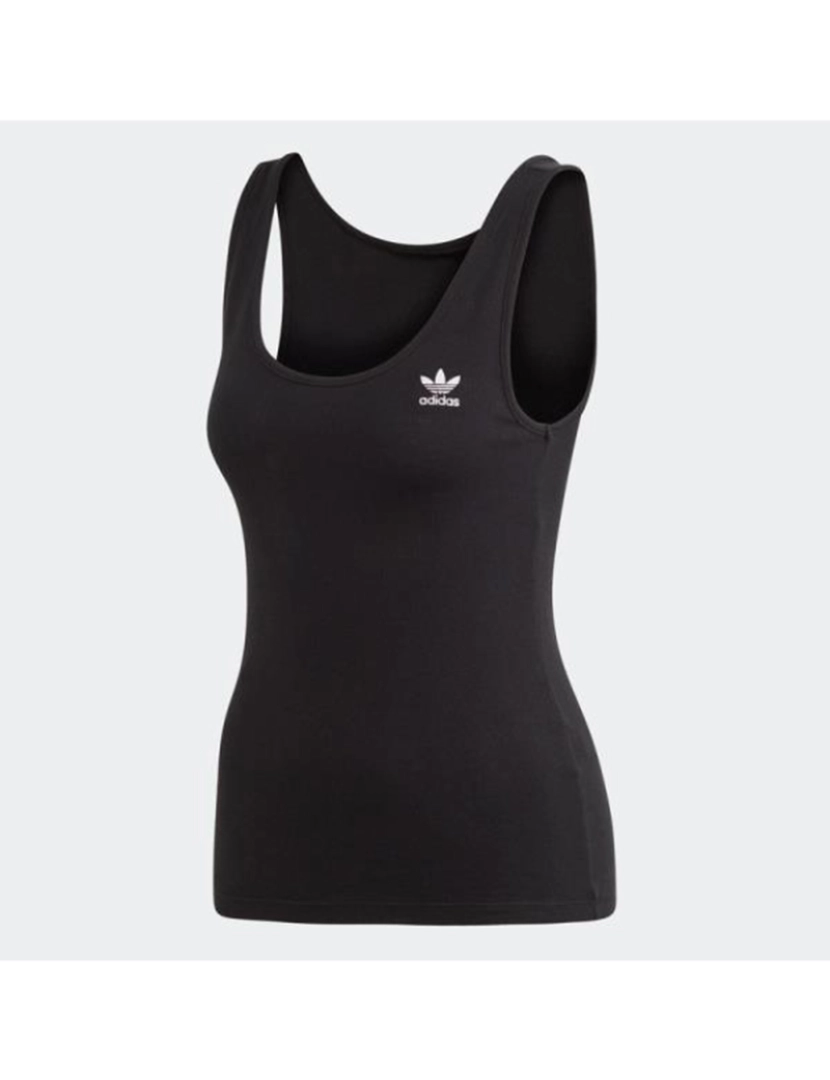 Adidas - Top de Senhora Preto e Branco