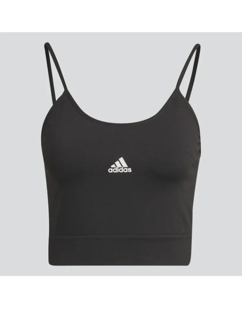 Adidas - Top de Senhora Preto e Branco