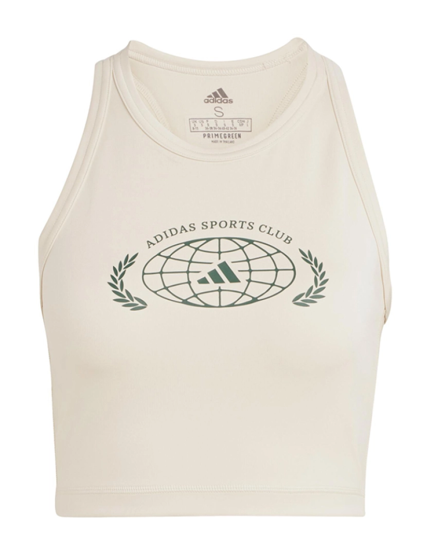 Adidas - Top de Senhora Creme