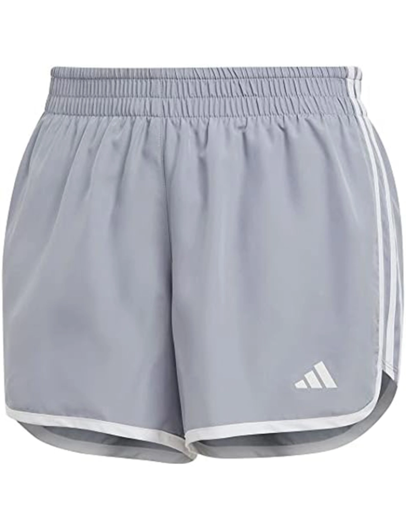 Adidas - Calções de Senhora Prata