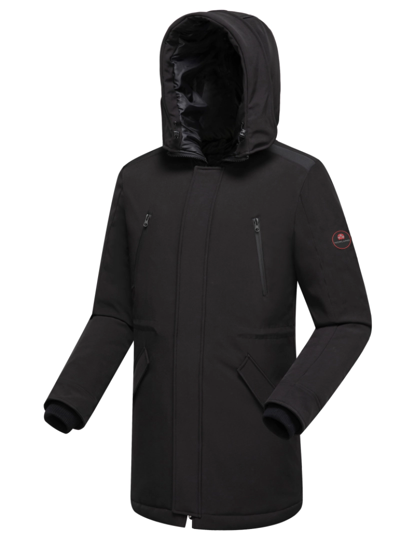 imagem de Norlund Bismo Softshell Parka Negro3