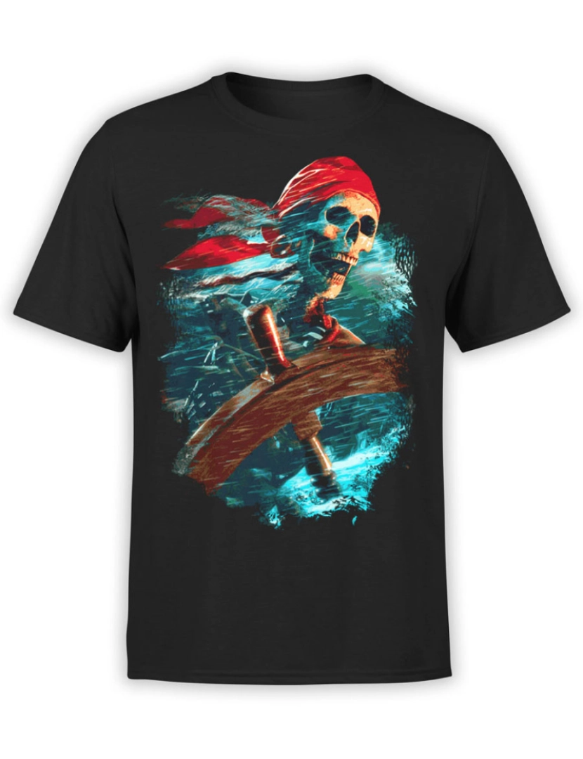 Rockinstone - Camiseta Piratas do Caribe Timoneiro-S