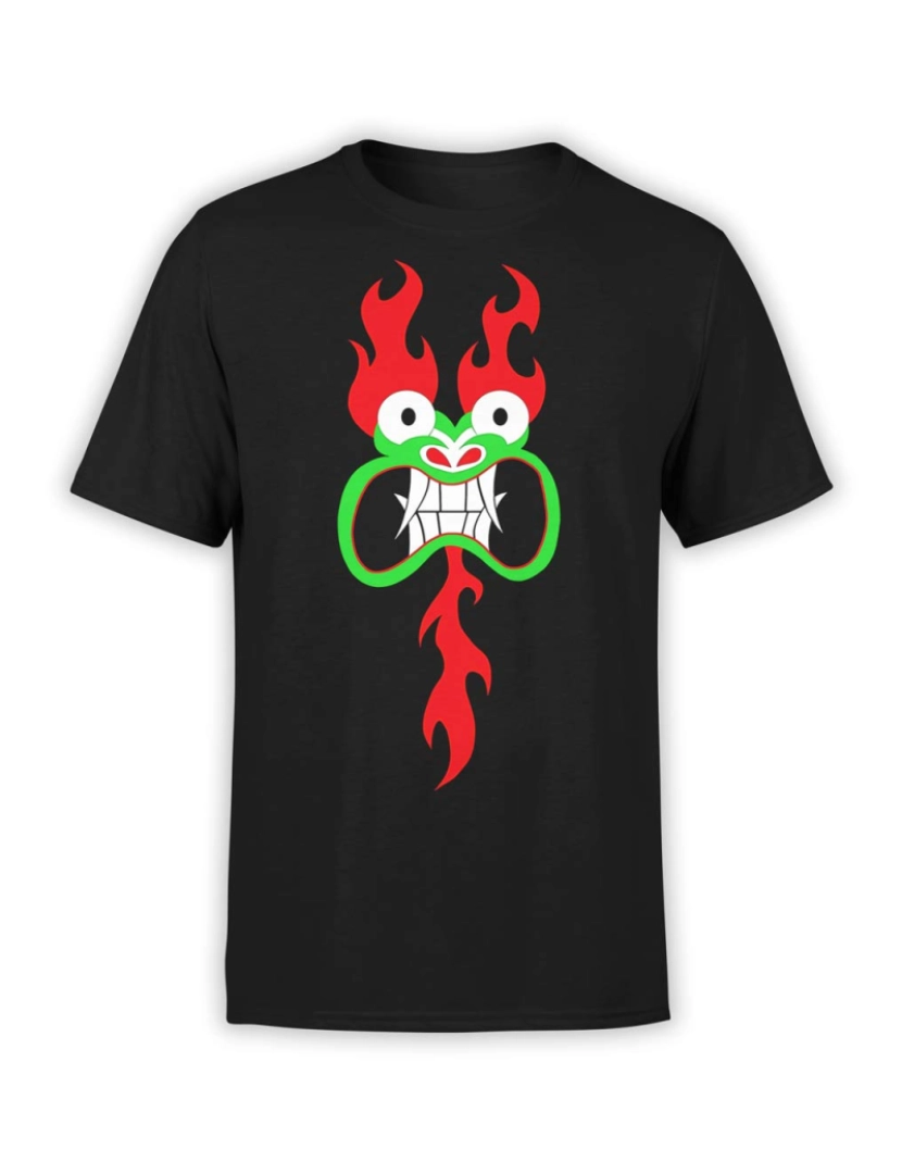 Rockinstone - Camiseta Samurai Jack Aku-S