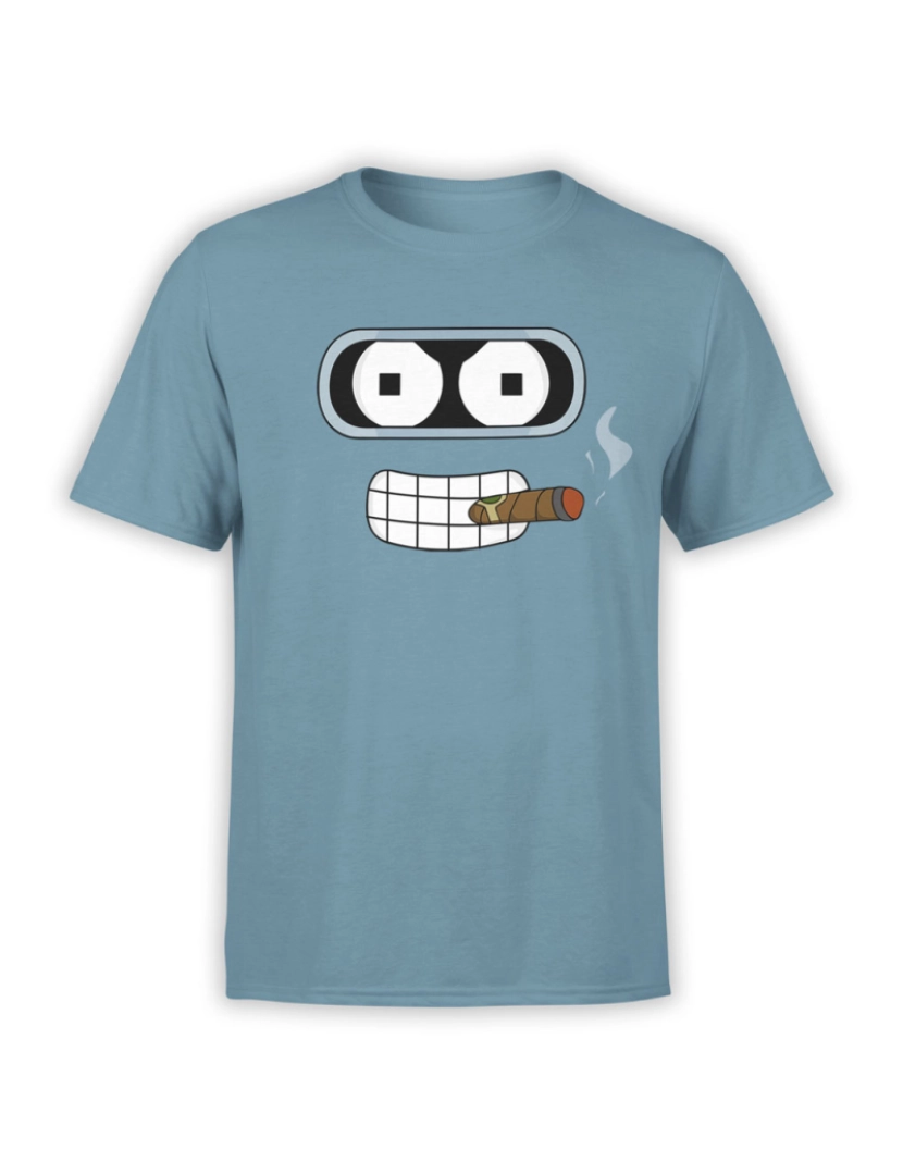 Rockinstone - Camisa Futurama Bender Bender-S