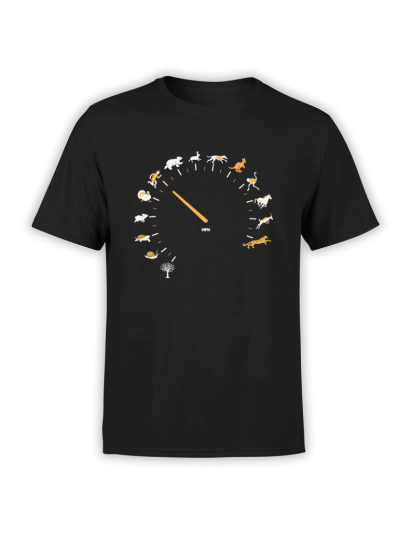 Rockinstone - Camisetas engraçadas “Speed”-S