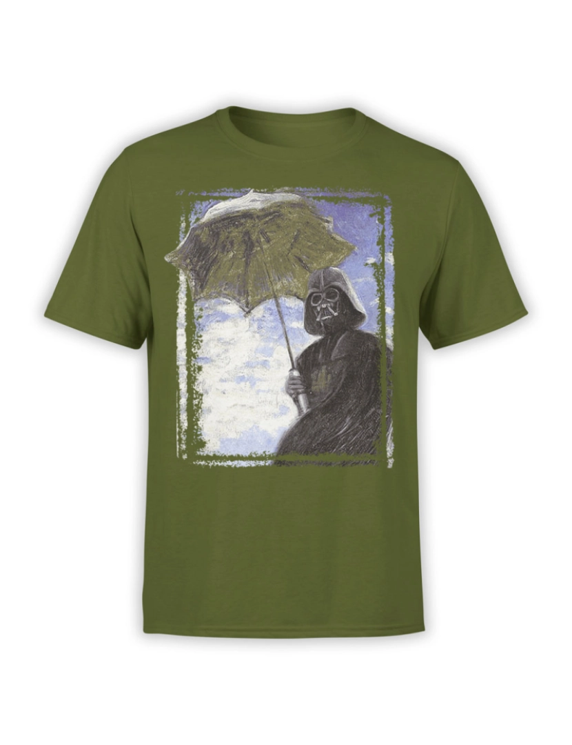 imagem de Camiseta Star Wars “Monet: Darth Vader”-S1