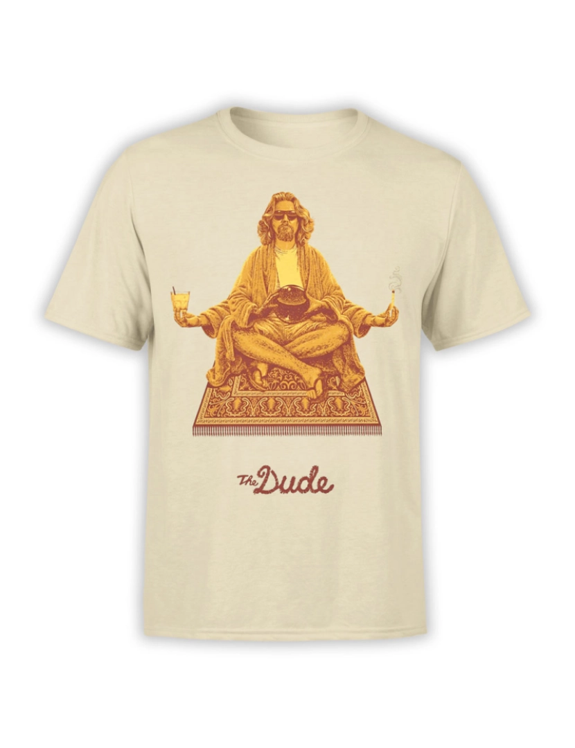 imagem de Camiseta Big Lebowski “The Dude Meditation”-S1