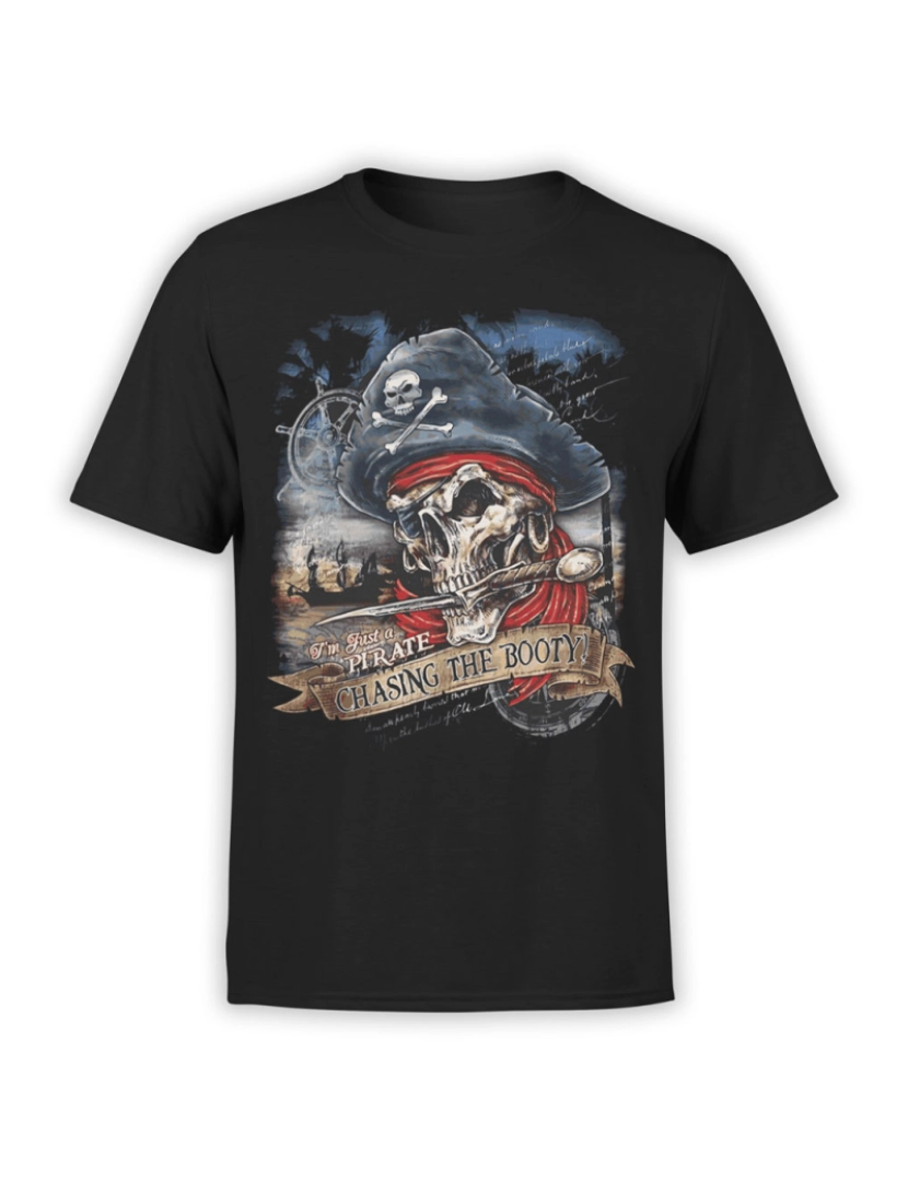 Rockinstone - Camiseta Pirata “Chasing The Booty”-S