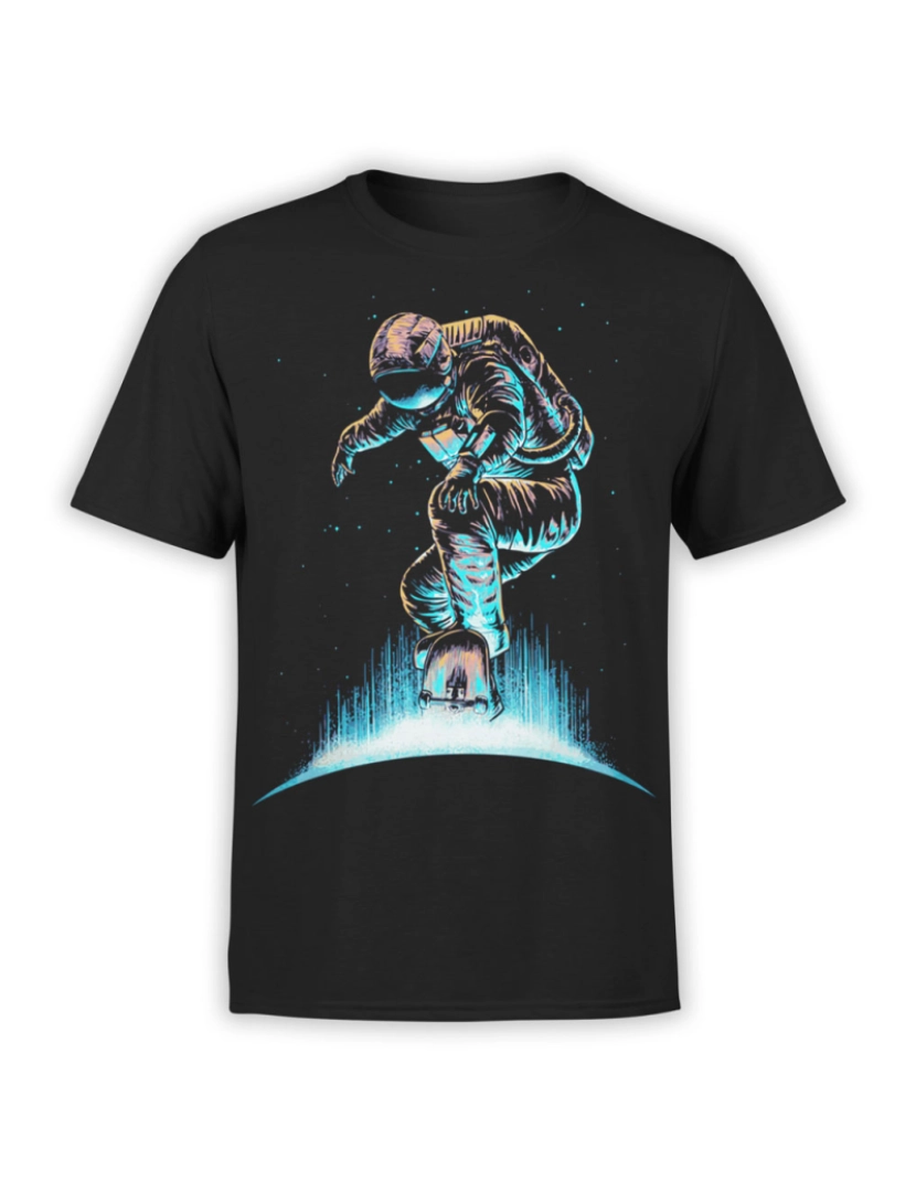 Rockinstone - Camisa Espacial “Astroboarding”-S