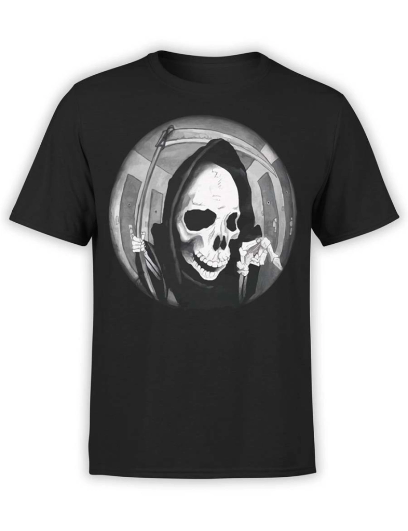 Rockinstone - Camisetas de terror “Morte”-S