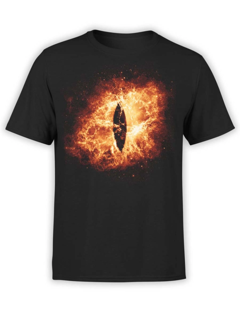 Rockinstone - Camiseta O Senhor dos Anéis Olho de Sauron-S