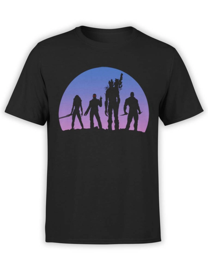 imagem de Camiseta Guardiões da Galáxia Pôr do Sol-S1