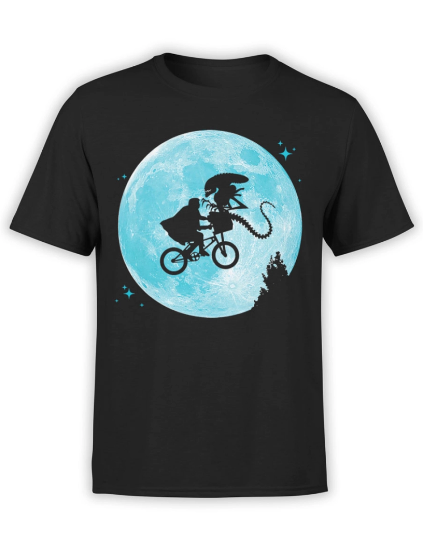 imagem de Camisetas engraçadas “Alienígenas e E.T.”-S1